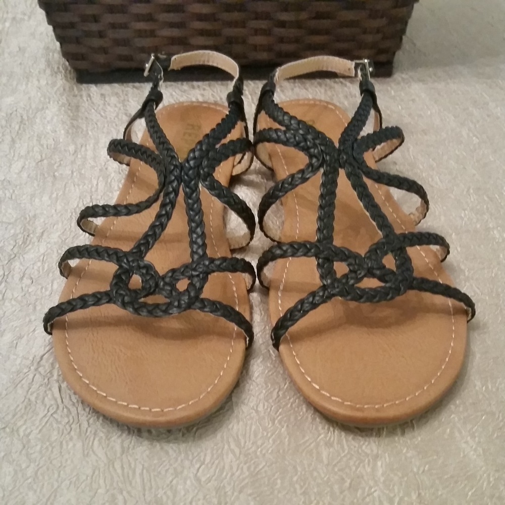 REPORT Gibbie Women's Sandals Black Size 9M - Picture 4 of 5